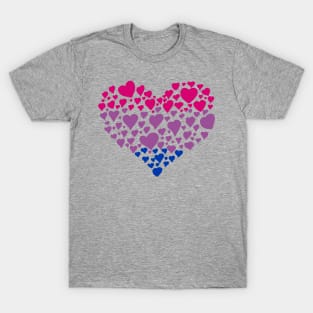 Bisexual heart T-Shirt